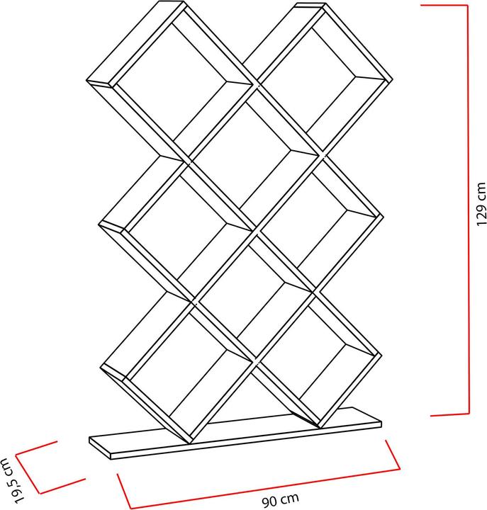 Actual product image Hanah Home Zoe (90 x 129 x 19.5 cm)