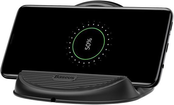 Actual product image Baseus Silicone Horizontal Desktop QI Wireless Charger (10 W)