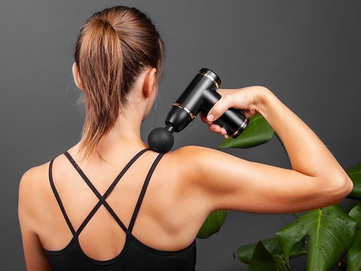 Actual product image Lafe GUN001 manual massager (8 Steps)