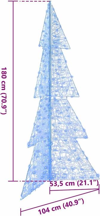 Immagine prodotto vidaXL Weihnachtsbaum Dekoration