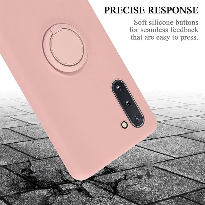 Actual product image Cadorabo TPU Liquid Ring Silicone Case Cover (Samsung Galaxy Note 10)