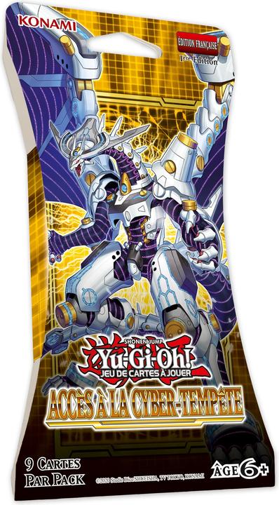Actual product image Yu-Gi-Oh Booster Bli Cyber Temp Yugioh (German, Booster Pack)