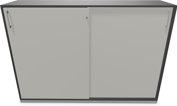 Image du produit Narbutas Choice Armoire à portes coulissantes (160 x 40 x 111,5 cm)
