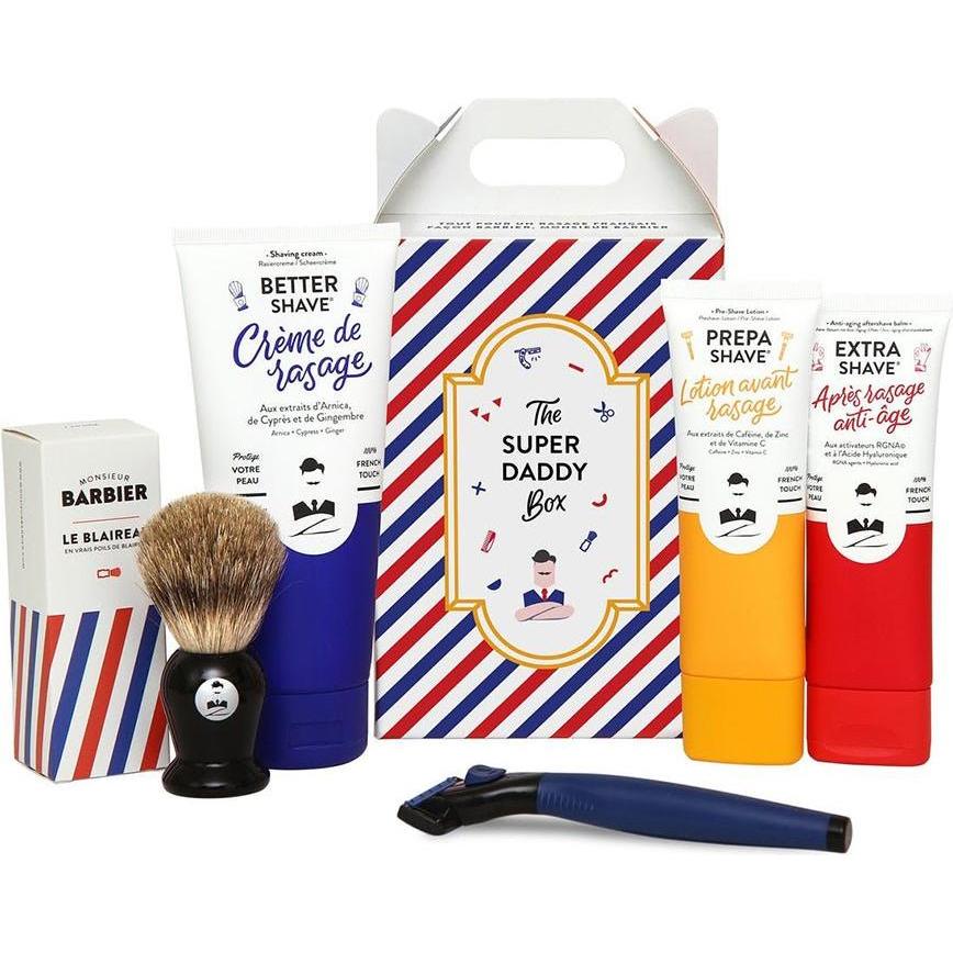 Monsieur Barbier, Nassrasierer, Rasierset - The Super Daddy Box