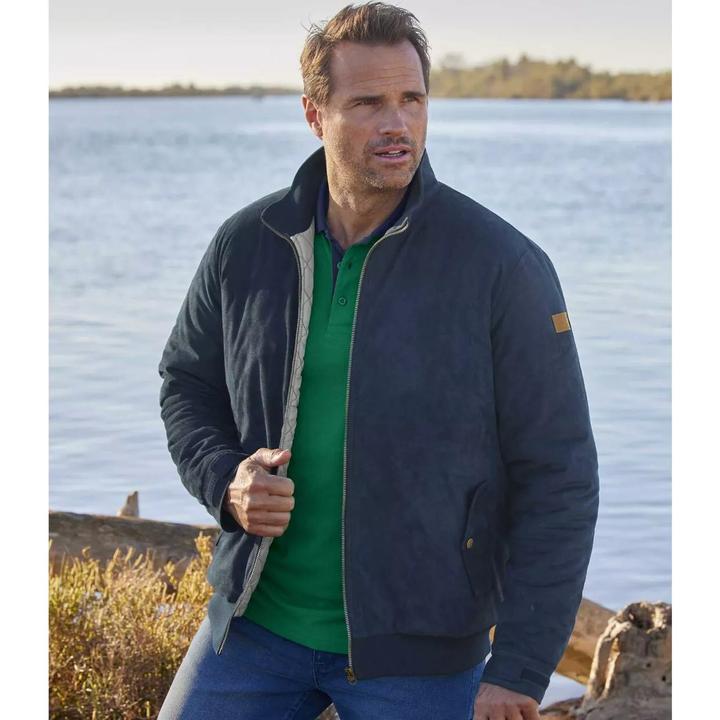 Produktbild Atlas For Men Blouson in Wildlederoptik mit Steppfutter (XL)