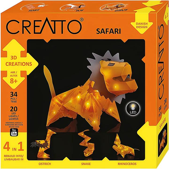 Immagine prodotto Creatto Safari 4 in 1 Craft Set
