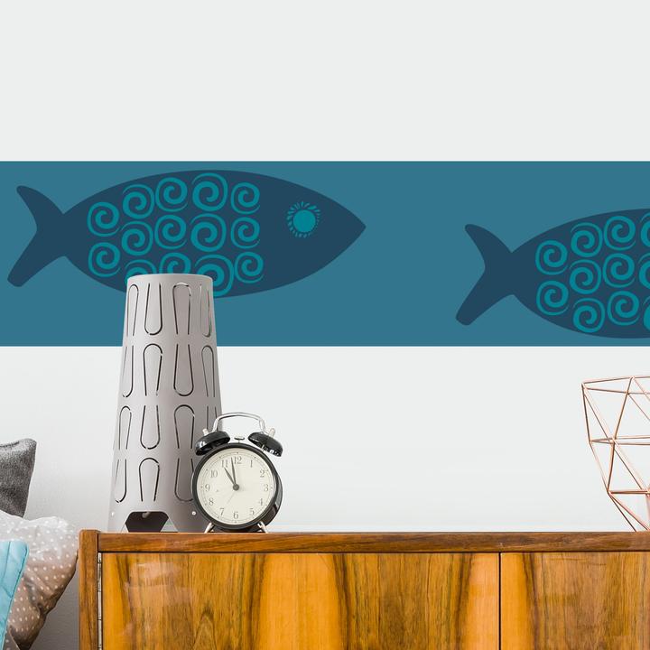 Produktbild Bilderwelten Maritime Fisch Bordüre (20 x 144 cm)