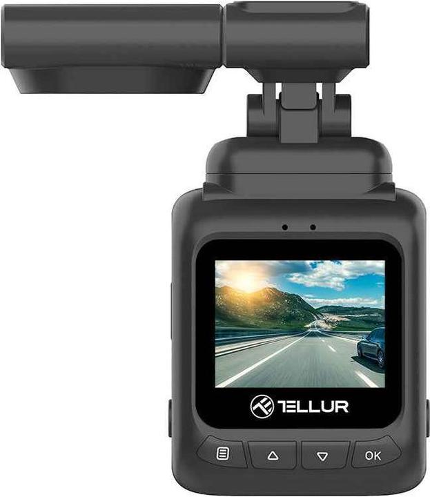 Produktbild Tellur Dash Patrol DC2 FullHD 1080P, GPS black (Eingebautes Display, GPS-Empfänger, Eingebaute Anzeige, Akku, Beschleunigungssensor, Full HD)