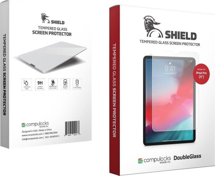 Actual product image Compulocks DblGlass Screen iPad Pro 11.0 (1 Piece, IPad Pro 11, iPad Air)