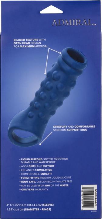 Actual product image CalExotics Admiral™ Liquid Silicone Beaded Extension