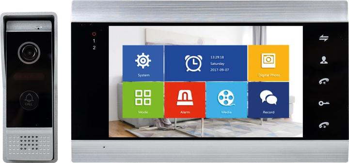Actual product image PNI Intelligent video intercom SafeHome PT720MW WiFi HD, P2P, indoor monitor, dedicated Tuy (Wireless)
