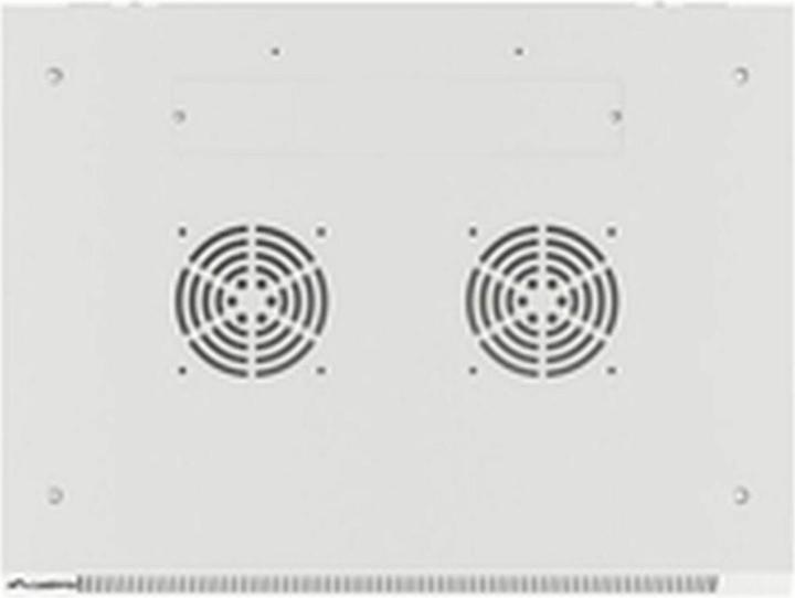 Produktbild Lanberg Wand- Rack 19 " 9U 600X450mm grau (9 HE, 19 Zoll Rack)