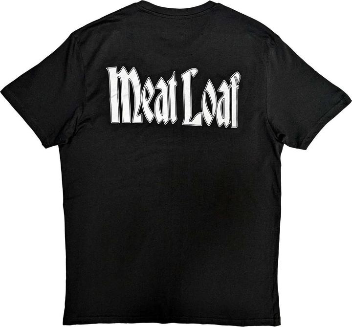 Immagine prodotto Meat Loaf Bat Out Of Hell Maglietta Copertura Stampa posteriore Adulto Unisex (S)