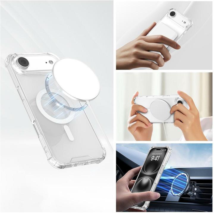 Produktbild 4smarts Ibiza, Rand, Apple, Apple iPhone 17 Air, 16,8 cm (6.6"), Transparent (Apple iPhone 17)