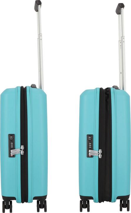 Immagine prodotto American Tourister Valigia da viaggio Aerostep 36 L, Turchese Tonic (36 l, Bagaglio a mano (fino a 50 litri))