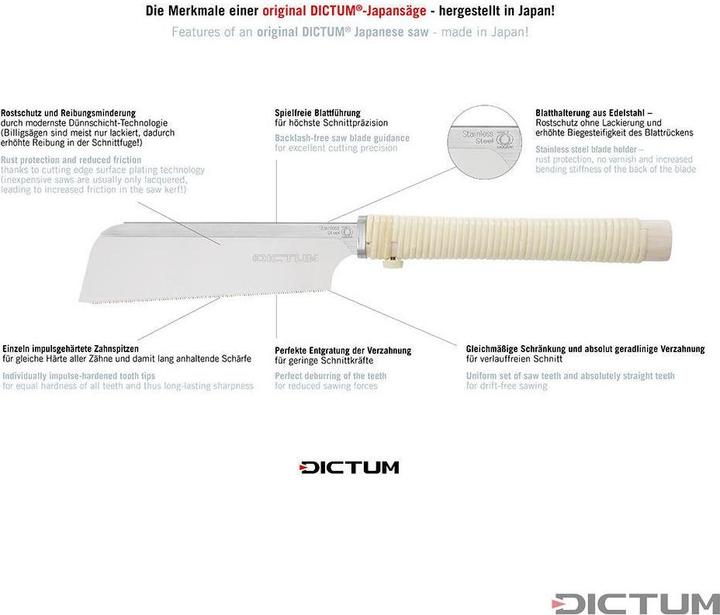 Produktbild Dozuki Universal Power Grip 240 mm