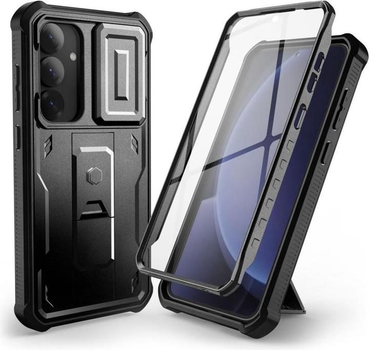 Produktbild Tech-Protect Kevlar Cam+ Case for Samsung Galaxy S25 - Black (Samsung Galaxy S25)