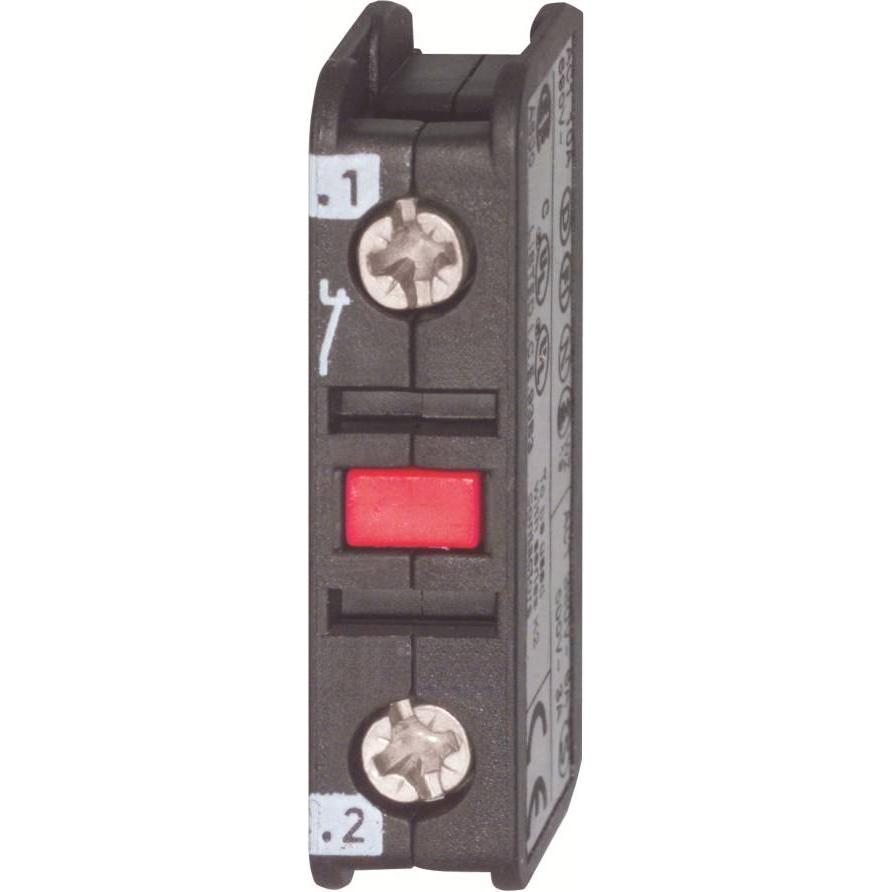 Benedict Hilfsschalterblock 1Ö Frontbef 3A/AC HN01, Taster + Schalter