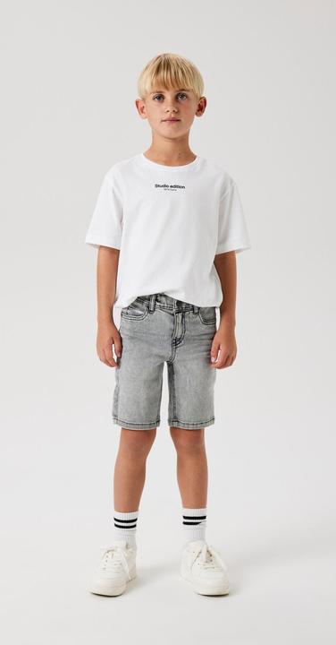 Produktbild Name it NKMTHEO XSL DNM L SHORTS 1280-GY NOOS (140)