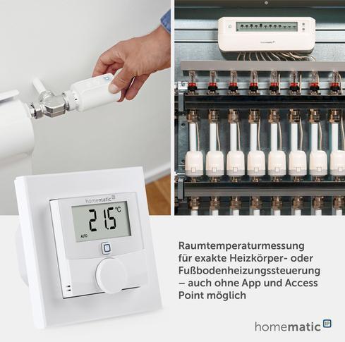 Image du produit Homematic IP Thermostat mural avec sortie de commutation -