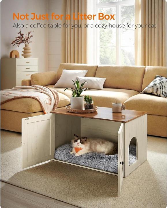 Immagine prodotto Feandrea Casetta per gatti per la toilette (Lettiera per gatti chiusa)