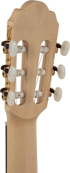Actual product image Gewa Pro Natura Gold Classical Guitar, Solid Cherry, European Crafted (Classical guitar, Body: cherry wood, Bridge: Acacia, Neck: Maple, Top: Spruce)