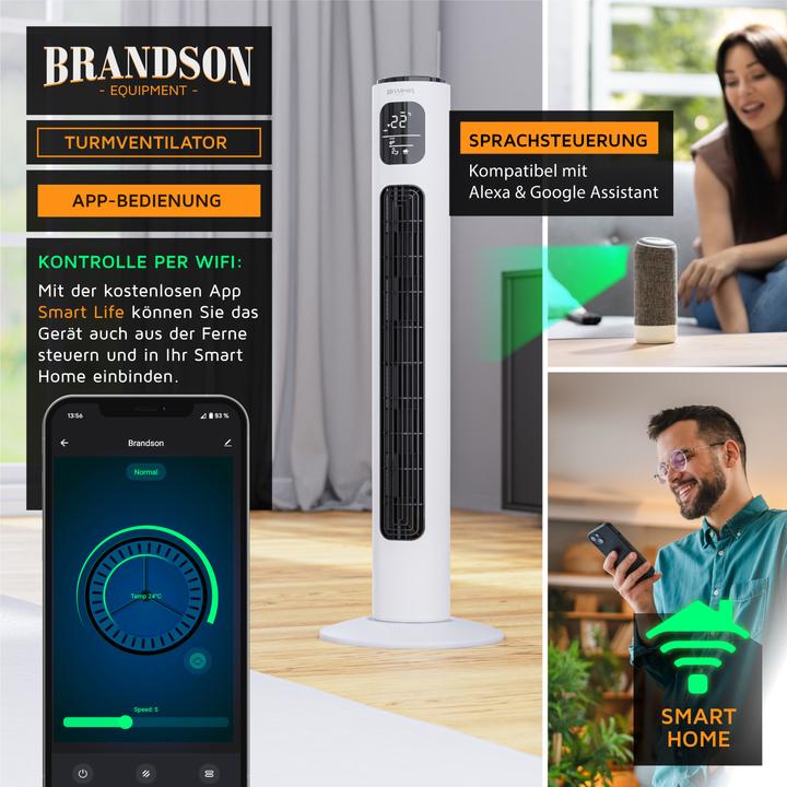 Produktbild Brandson Turmventilator (52 dB)