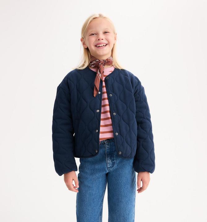 Image du produit La Redoute Collections Gestepptes Sweatshirt (152)