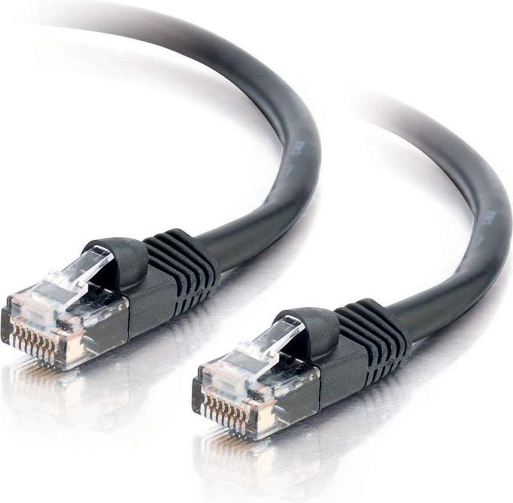 Actual product image C2G Cable / 7 m Mlded/Btd Black CAT5E PVC UT (U/UTP, CAT5e, 7 m)