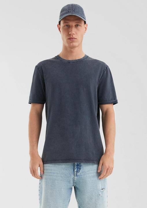 Produktbild s.Oliver T-Shirt Gewaschenes Basic-T-Shirt (M)