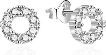 Image du produit Agato - Elegant silver earrings with zircons AGT-E020PW