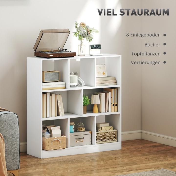 Image du produit Homcom Étagère à livres (30 x 30 x 100 cm)
