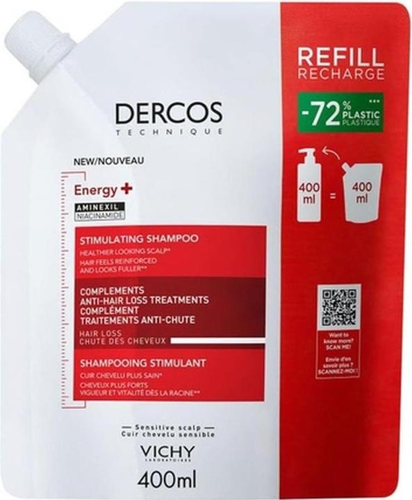 Actual product image Vichy Energy+ (400 ml, Liquid shampoo)