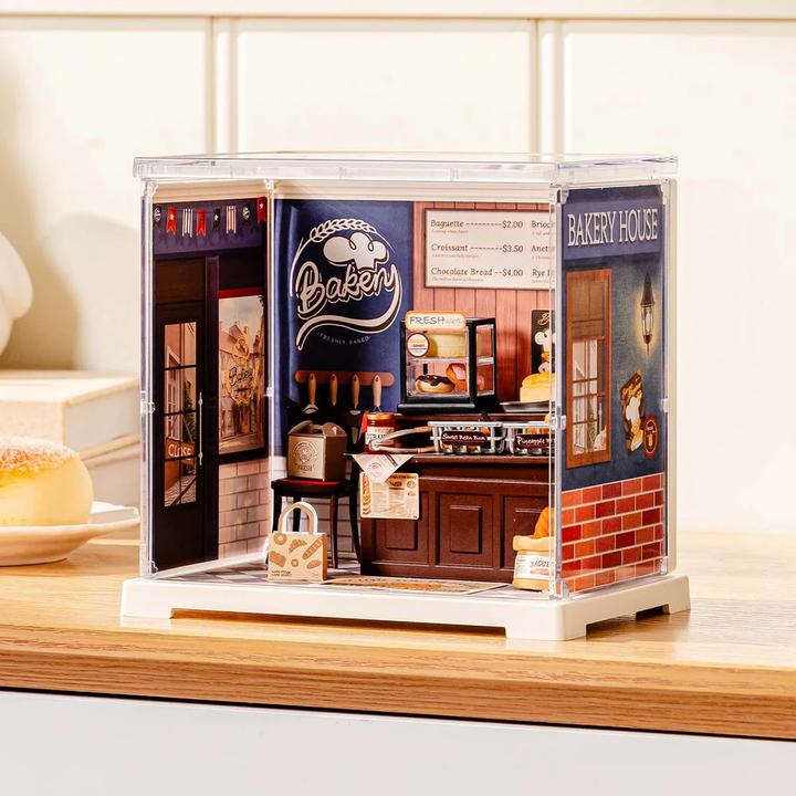 Actual product image Robotime Bausatz Butter Bakery House