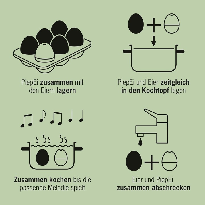 Produktbild PiepEi Singende Eieruhr Gute Laune