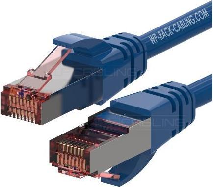 WP Rack & Cabling WP WPC-PAT-6SF100B Network Cable Blue 10 m Cat6 SF/UTP (S-FTP) (S/FTP, CAT6, 10 m)
