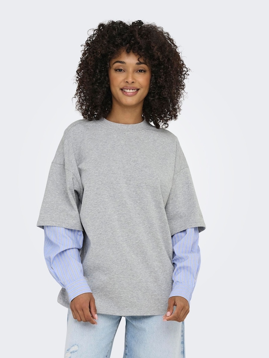 Actual product image Only Loose fit round neck top top (S)