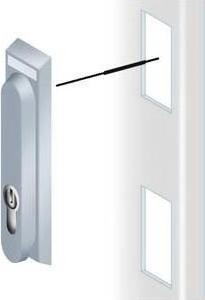 Actual product image Schneider Electric Retractable handle lock with 8 NSYTET8PL