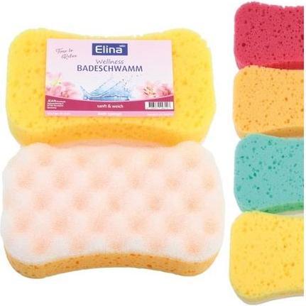 Elina Schwamm Badeschwamm tailliert 17x9,9x5cm