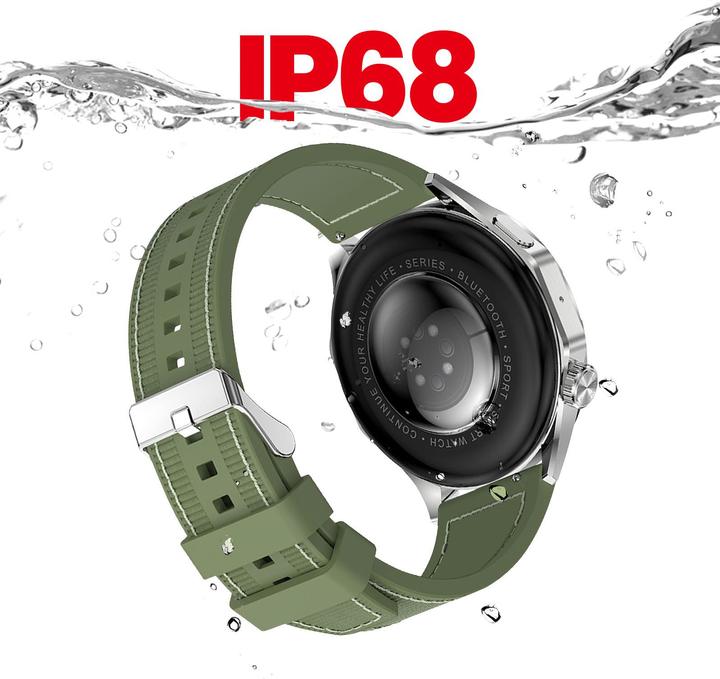 Actual product image xO smartwatch Watch 4 Amoled green