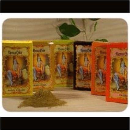 Actual product image Radhe Shyam Henna Rubio Dorado Polvo Radhe 100g (Golden blonde)