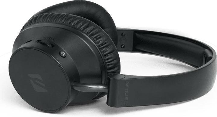 Produktbild Muse TV Headphones with Transmitter Charging Base M-282 CTV, Black (Kabelgebunden, Kabellos)