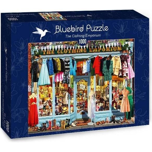 Bluebird Puzzle 1000 pieces The Clothing Emporium (1000 Teile)