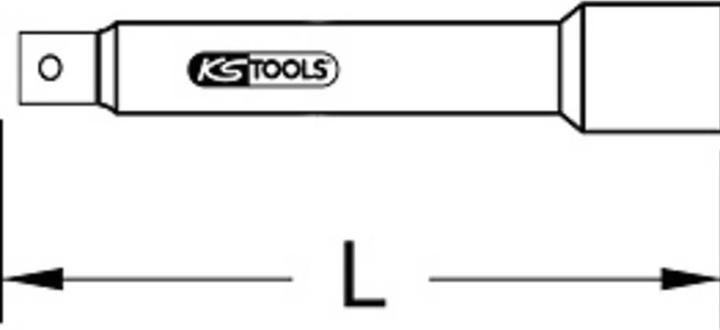 Actual product image KS Tools 3/8" extension