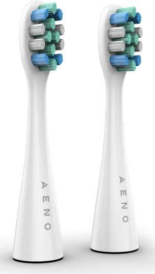 Aeno Replacement heads ADBTH7-8 for Sonic brushes DB7/DB8, white, 2pcs, DuPont bristles (2 x)