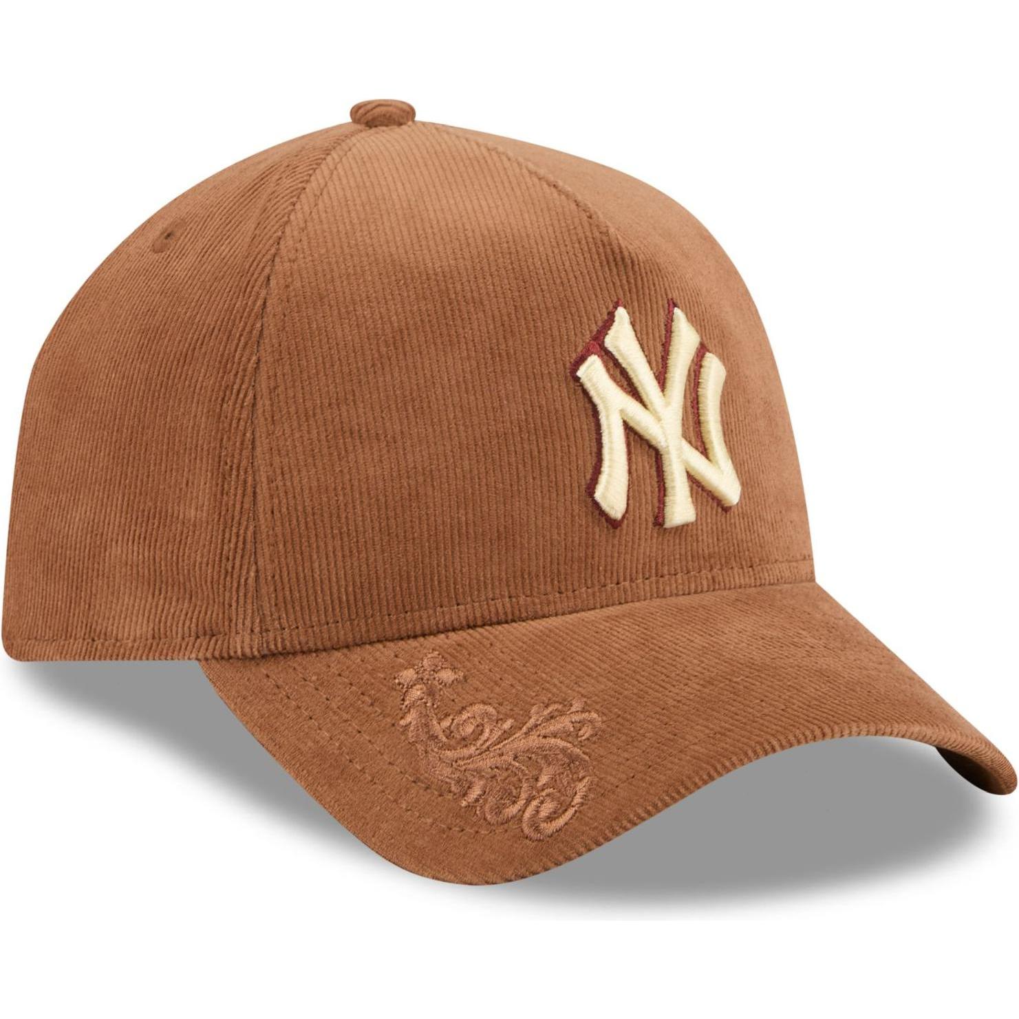 New Era, Herren, Cap, A-Frame Snapback Cap KORD New York Yankees peanut, Braun, (One Size)