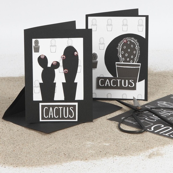 Image du produit Creativ Company Carte vierge et enveloppe (50 pcs)