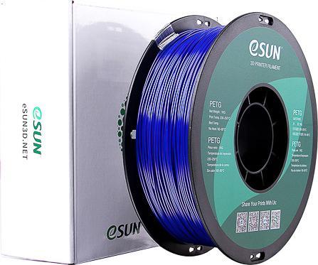Actual product image eSUN PETG 1.75mm Solid Blue 1kg 3D Filament (PETG, 1.75 mm, 1000 g, Blue)