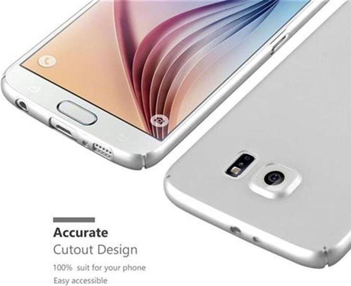 Actual product image Cadorabo Hard Cover Matt Metal Cover (Samsung Galaxy S6)