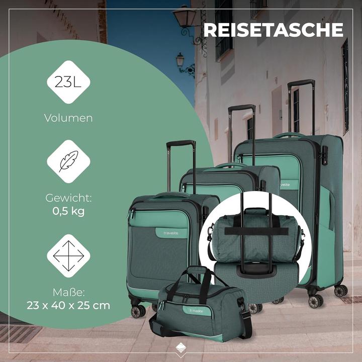 Image du produit Travelite VIIA Set de valises à 4 roulettes 4pcs. (195 l)